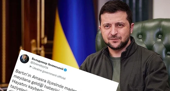 Amasra dünya gündeminde! Zelenski’den Bartın’a taziye mesajı