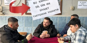 Kavgalardan bıktı, kahvehanesinde siyaseti yasakladı