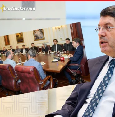 adalet bakanı ankarada bartın basınını ağırladı1
