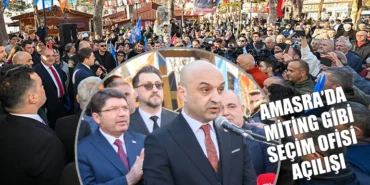 amasrada miting gibi seçim ofisi açılışı1