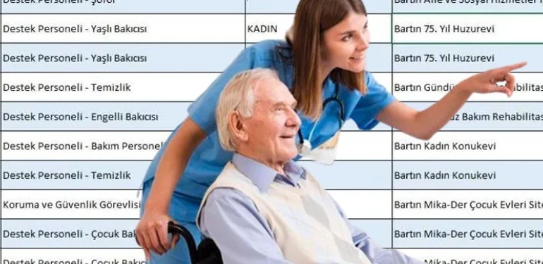 Bartın’da kamuya 29 sözleşmeli personel alınacak!