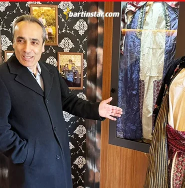 bartında ölen babası için samanlığı müzeye çevirdi
