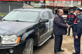 bartından çalınan jeep kozluda bulundu