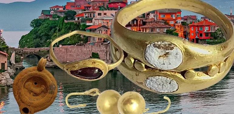 Amasra’da kaymakamlık lojmanı kazısından hazine çıktı!