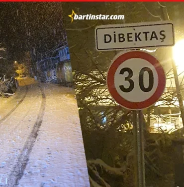 Bartın’ın yükseklerinde Mart karı etkili oluyor 2024