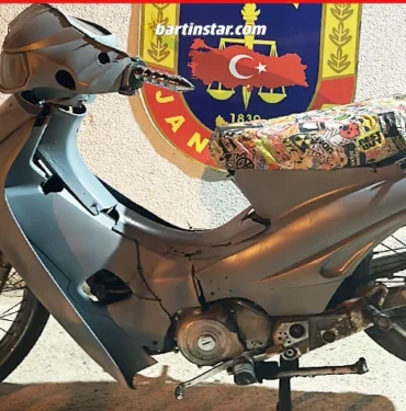 Çaycuma’dan çalınan motosiklet Bartın’da yakalandı