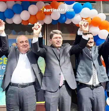 adalet bakanı yılmaz tunç kumluca mustafa bozkurta destek