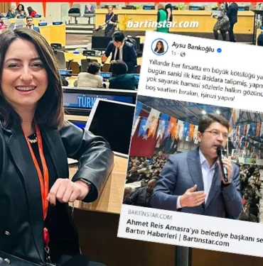 aysu bankoğlu amerikadan döndü bartınstarın haberini paylaştı