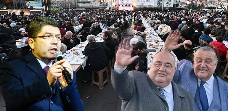 Cumhur İttifakı, meydanda kurulan dev iftarda buluştu