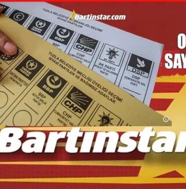 bartında oy sayımı başladı