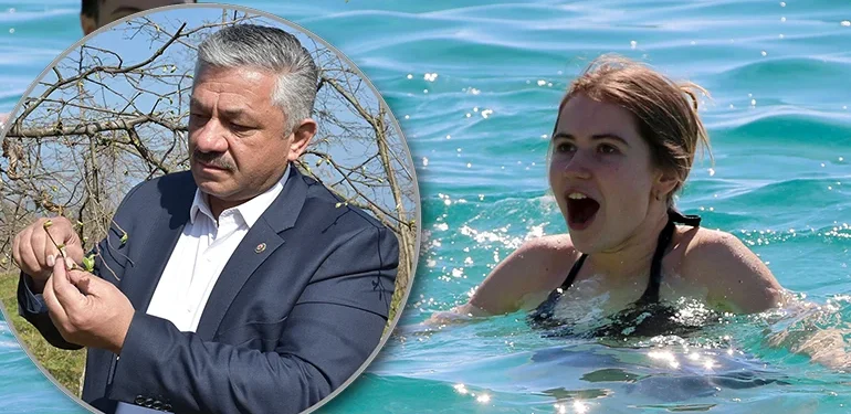 Fındık yalancı bahara aldandı, deniz sezonu erken başladı