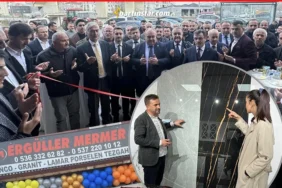 ergüller mermer bartında showroom açıldı1
