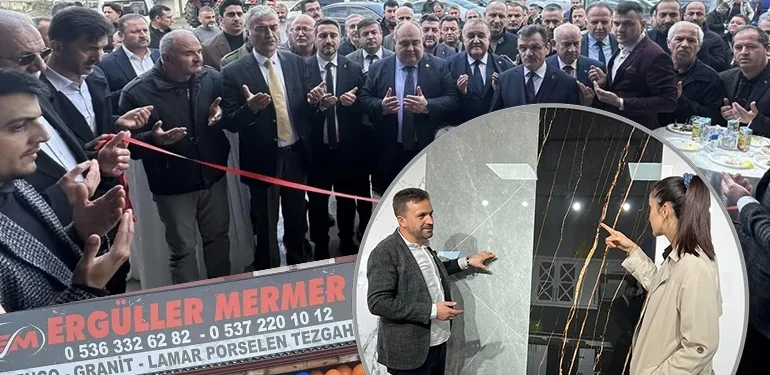 ergüller mermer bartında showroom açıldı1