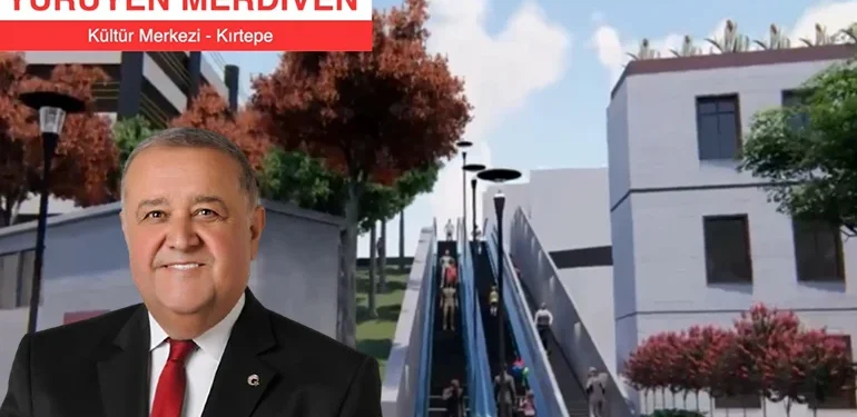 Kırtepe’ye yürüyen merdiven ve 750 araçlık otopark yapacağız