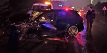 bartın inkum yolunda kaza