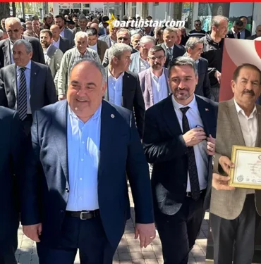 ulus abdipaşa ve kumluca başkanları mazbata aldı