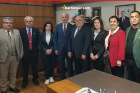 bartın chp heyeti ak parti milletvekili aldatmazı ziyaret etti
