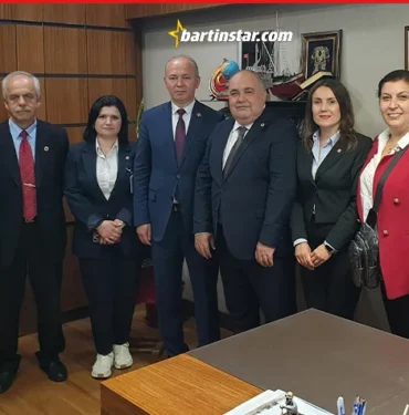 bartın chp heyeti ak parti milletvekili aldatmazı ziyaret etti
