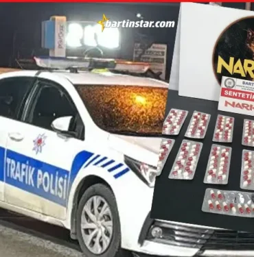bartın uyuşturucu polis kovalamaca