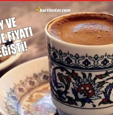 bartında çay ve kahve fiyatları zamlandı