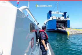 Amasra açıklarında askeri botla operasyon1