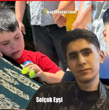 Bartında trafik kazasında can veren Selçuk Eyşi ve Berat Yaprak yan yana toprağa verildi