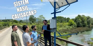 Bartın’da ‘Akıllı Taşkın Uyarı Sistemi’ kuruluyor