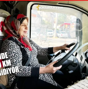 bartın tır şoförü necla tır şoförü oldu