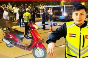 bartında 17 yaşındaki motosikletli kurye kazada öldü
