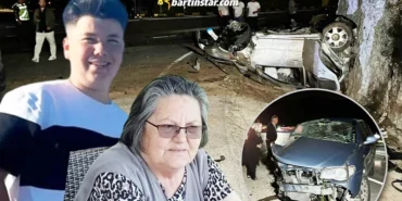 bartında feci kaza 3 kişi can verdi