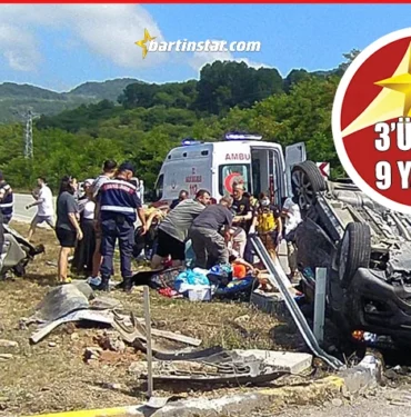 Amasra dönüşünde can pazarı! Düğün için gelmişlerdi5