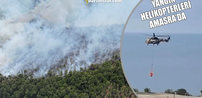 Karabük, Bartın ve Kastamonu’yu alarma geçiren yangın