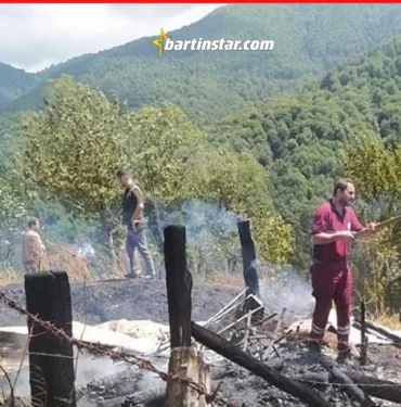 Kumluca’da anıt ateşi ormana sıçradı
