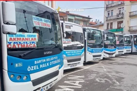 bartın özel halk otobüsü ücretleri zamlandı 2024