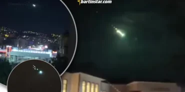 bartın semalarında esraringiz ışık huzmesi