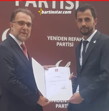 yeniden refah bartın merkez ilçe başkanı mehmet öztürk oldu