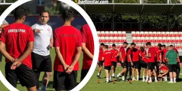 bartınspor top başı yaptı 2024 ağustos