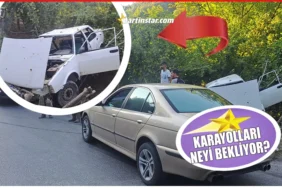 kumlucadaki eksik yolda yine kaza karayolları neyi bekliyor