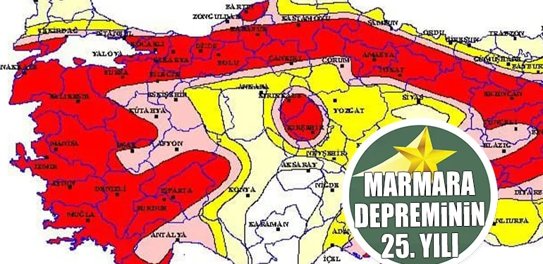 marmara depremi 25 yıl Türkiye’nin en tehlikeli fay hatlarını açıkladı