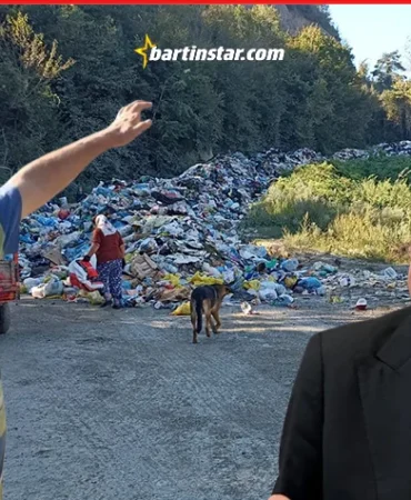 Bu ne rezalet Rıza Başkan Çöplük Boğaz’a kadar indi