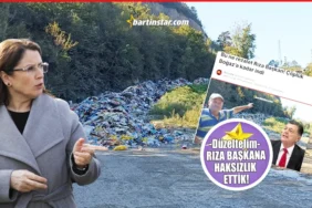 Bu ne rezalet Sayın Vali! Çöplük mahalleye indi