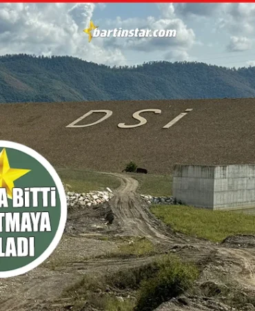 kozcağız barajı su tutmaya başladı