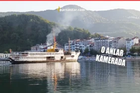 Amasra’nın duran vapuru, hareket edince karaya oturdu