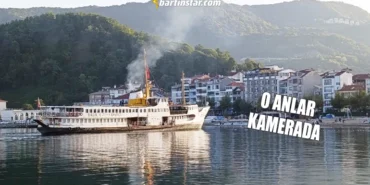 Amasra’nın duran vapuru, hareket edince karaya oturdu