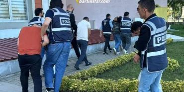 Bartın'da 3,5 milyon liralık dolandırıcılıkta 5 tutuklama