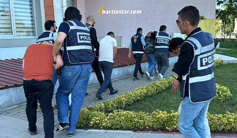 Bartın’da 3,5 milyon liralık dolandırıcılıkta 5 tutuklama