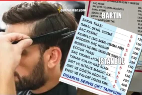 Bartın’da berber ve kuaför fiyatları, İstanbul’u yakaladı