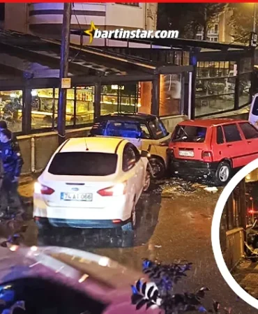 Bartında gece yarısı ortalığı birbirine kattı5