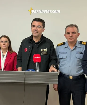 afad başkanı bartında sel önlemlerini inceledi