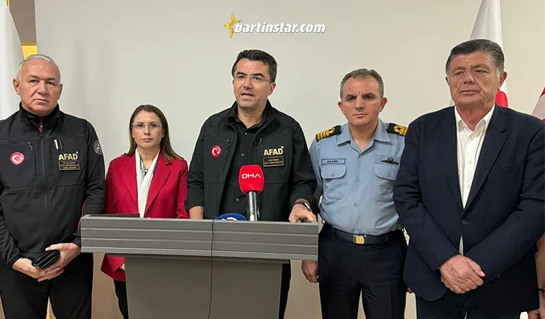 AFAD Başkanı Bartın’a geldi: 710 personel, 67 iş makinesi çalıştı